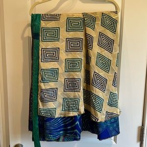 Darn good yarn wrap skirt